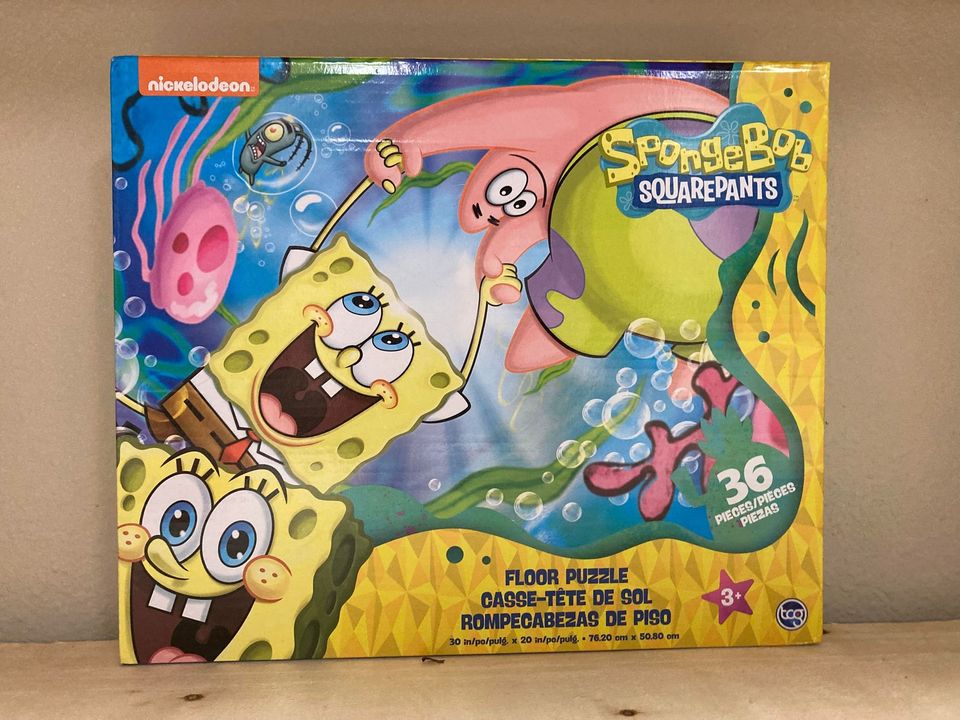 Spongebob Squarepants: Floor Puzzle - Shop Market Deals