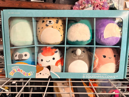 Squishmallows 5" Mini Plush 8 Pack, Assorted (Exotic Animals) - Shop Market Deals