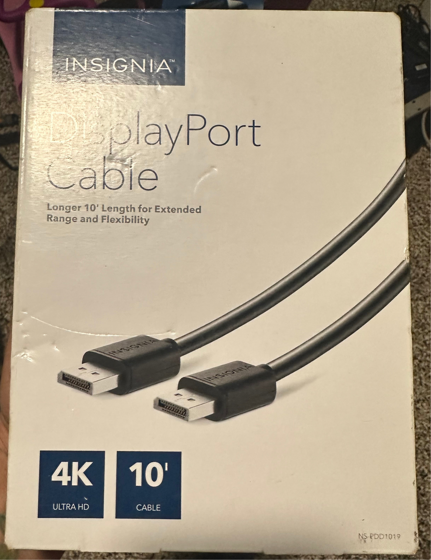 Insignia: DisplayPort Cable (4K) - Shop Market Deals