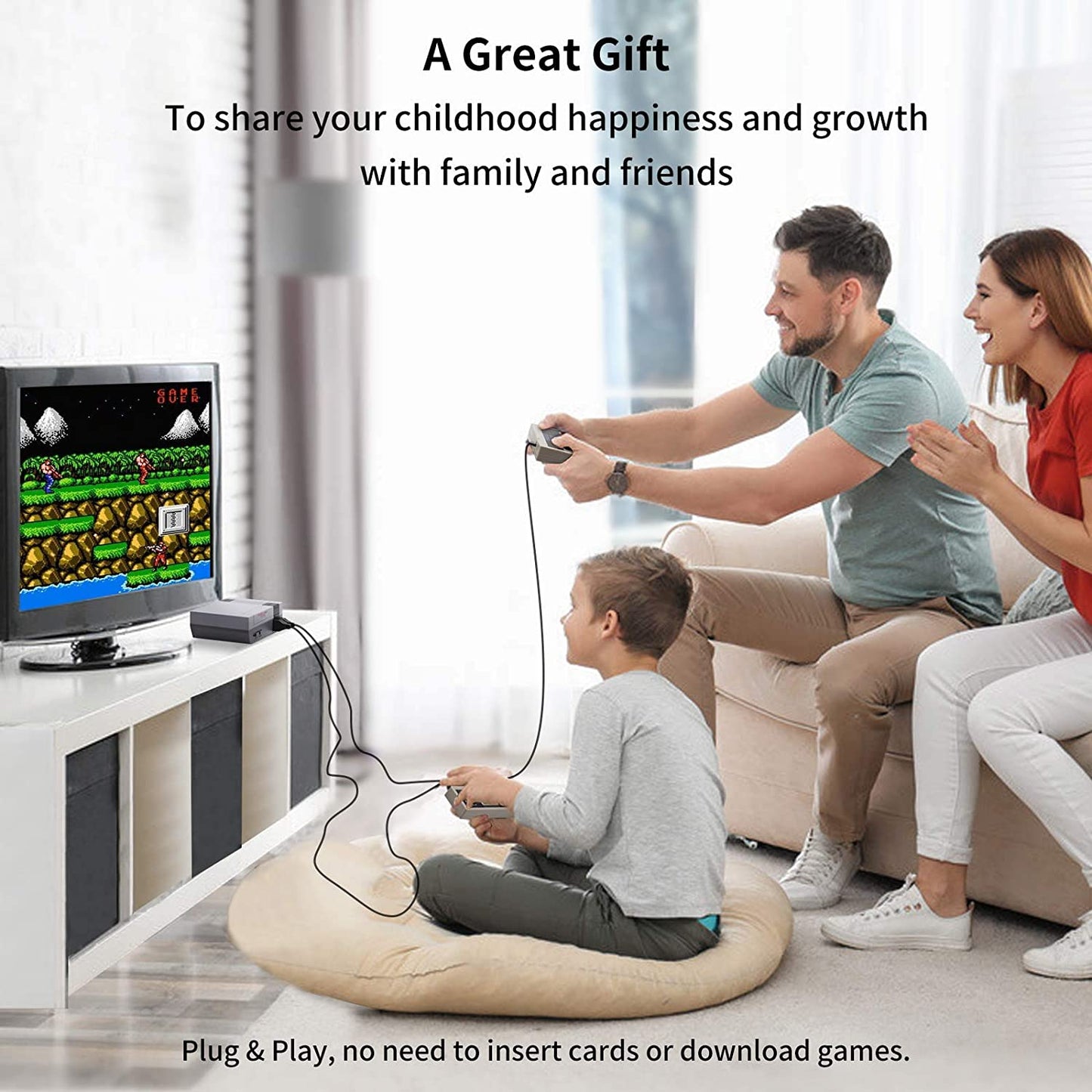 Mini Vintage Retro TV Game Console (Anniversary Edition) - Shop Market Deals