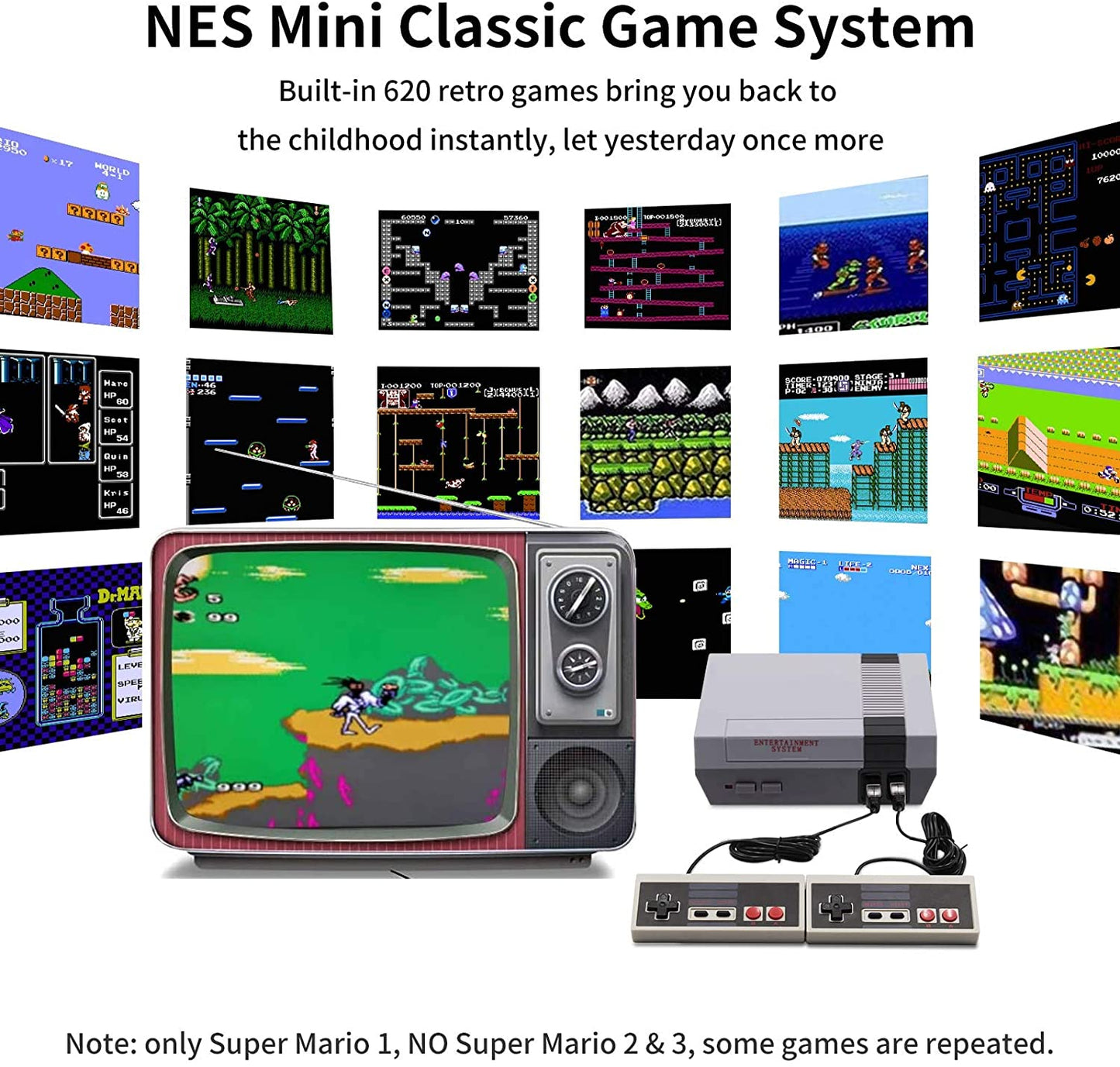 Mini Vintage Retro TV Game Console (Anniversary Edition) - Shop Market Deals