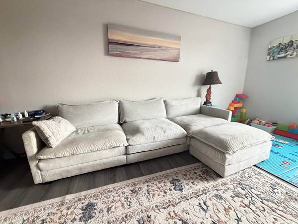 Modular Sectional Sofa with Cover