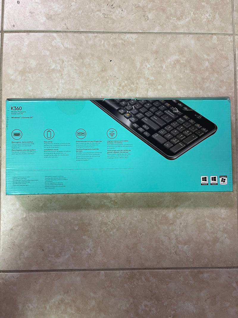 Logitech: K360 - Portable Compact And Slim (Wireless Keyboard) - Shop Market Deals
