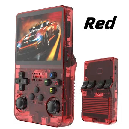 ARKOS  Retro Handheld Video Game Console Linux System 3.5 Inch IPS Screen R35S plus Portable Pocket Video Player 64GB 128GB