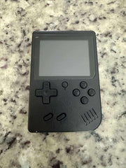 Mini Retro Handheld Game Console by Shop Market Deals with colorful buttons and screen, featuring 400 classic video games in one device.