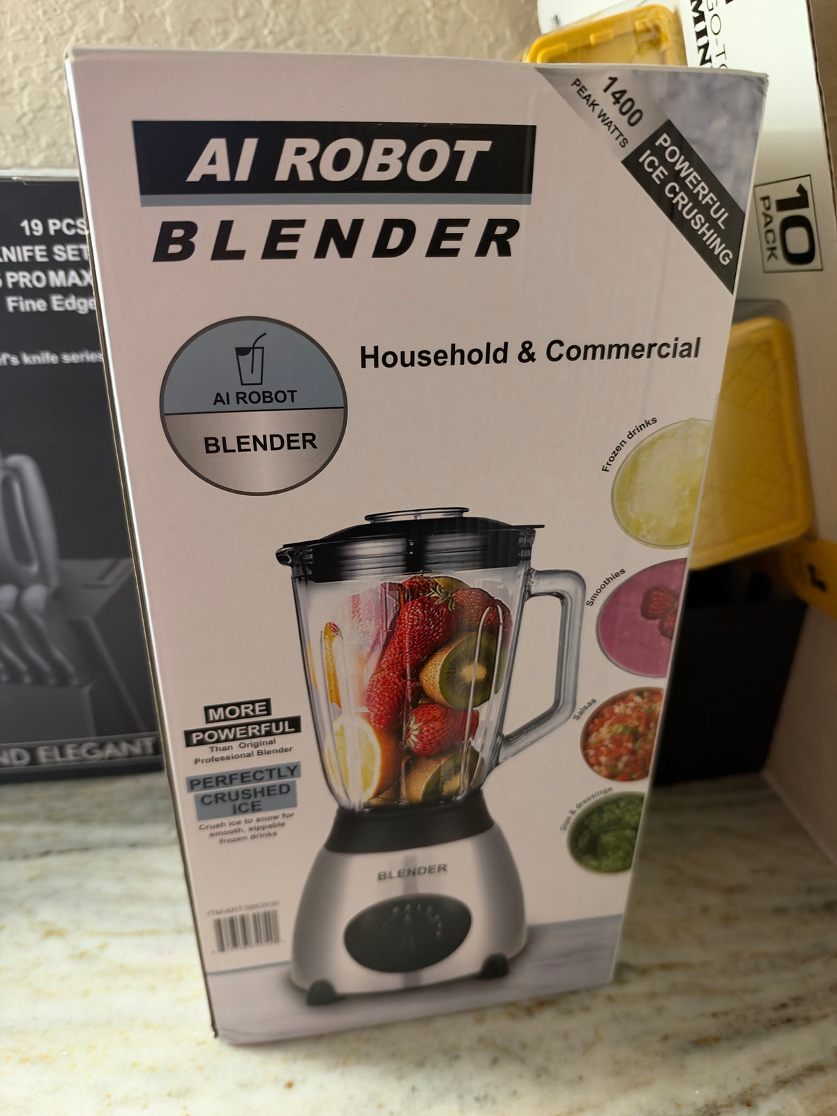 AI Robot: Countertop Blender