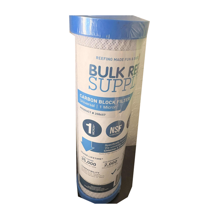 Bulk Reef Supply Universal Carbon Block Filter - 1 Micron