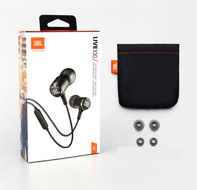 JBL LIVE100 Earphones (Wired) - Shop Market Deals