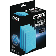 Sicce Aqua Filtra 40 four-pack replacement sponge kit