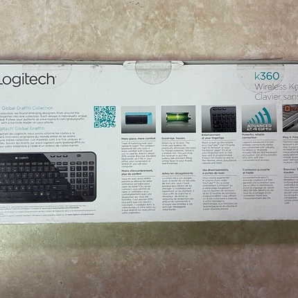 Logitech: K360 - Clavier Sans Fil (Wireless Keyboard) - Shop Market Deals