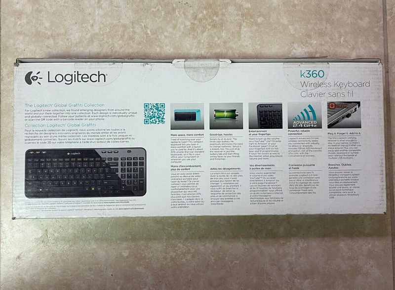 Logitech: K360 - Clavier Sans Fil (Wireless Keyboard) - Shop Market Deals