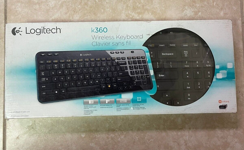 Logitech: K360 - Clavier Sans Fil (Wireless Keyboard) - Shop Market Deals