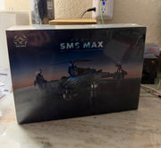 SMS MAX Drone with camera, showcasing its sleek design and aerial photography capabilities. Perfect for capturing high-quality images.