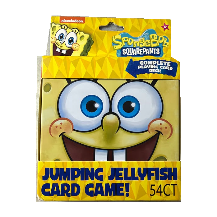 SpongeBob Jumping Jellyfish Card Game - New