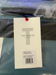 Ted Baker London 3-piece luggage suitcase set with patterned hard shells and extendable handles, ideal for travel.