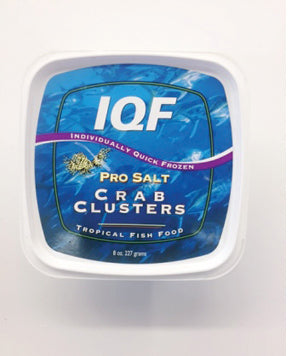 Pro Salt Crab Clusters, fresh and succulent seafood with vibrant shell color, ready for cooking or serving.