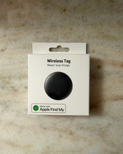 Wireless Item Tracker - actual packaging