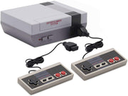 Mini vintage retro TV game console by Shop Market Deals with classic arcade-style design and built-in video games.
