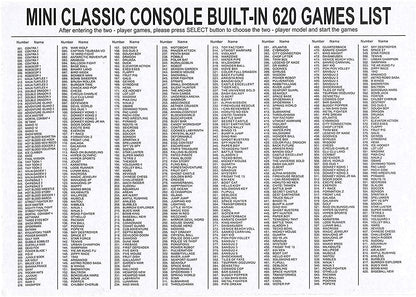 Mini Vintage Retro TV Game Console (Anniversary Edition) - Shop Market Deals