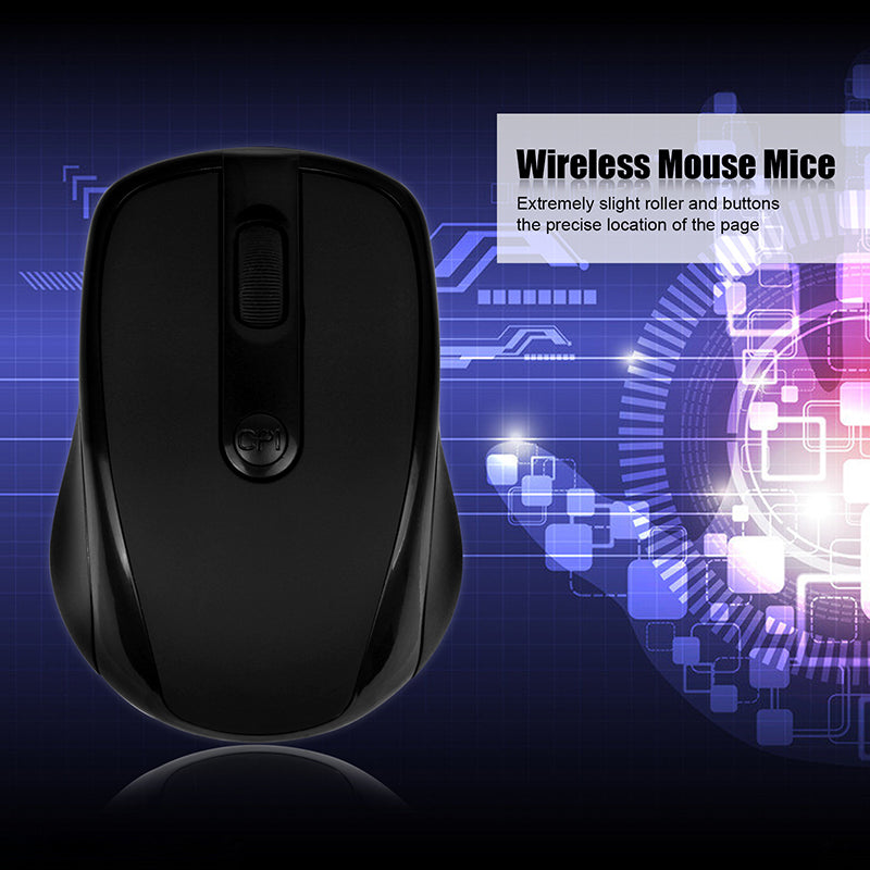 Teal Simba Wireless Mini Optical Mouse with 1000 DPI, compact tech accessory for precise computer navigation.